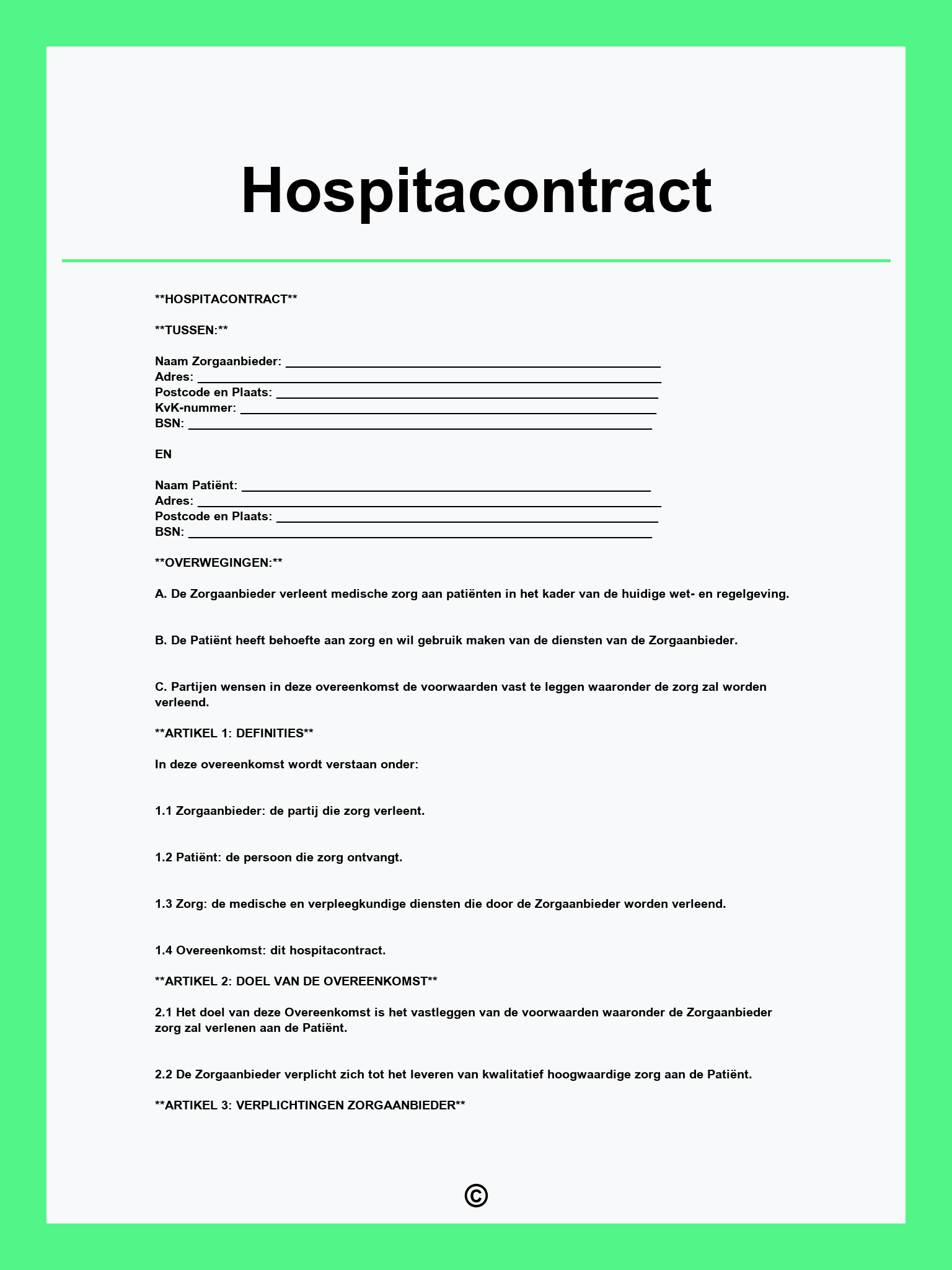 Hospitacontract